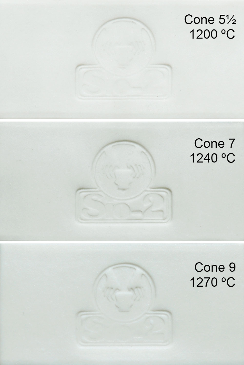 ANETO 3D White Porcelain